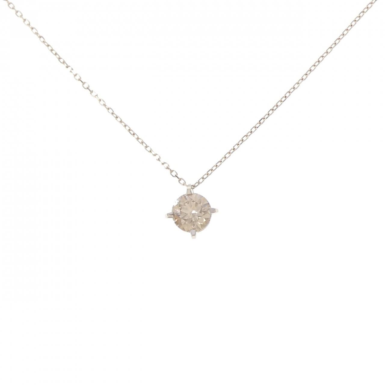 カシケイ ソリティア ネックレス 0.71CT