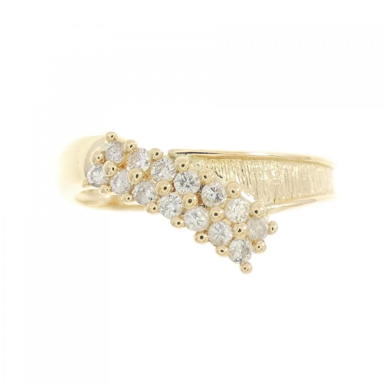 K18YG ダイヤモンド リング 0.20CT