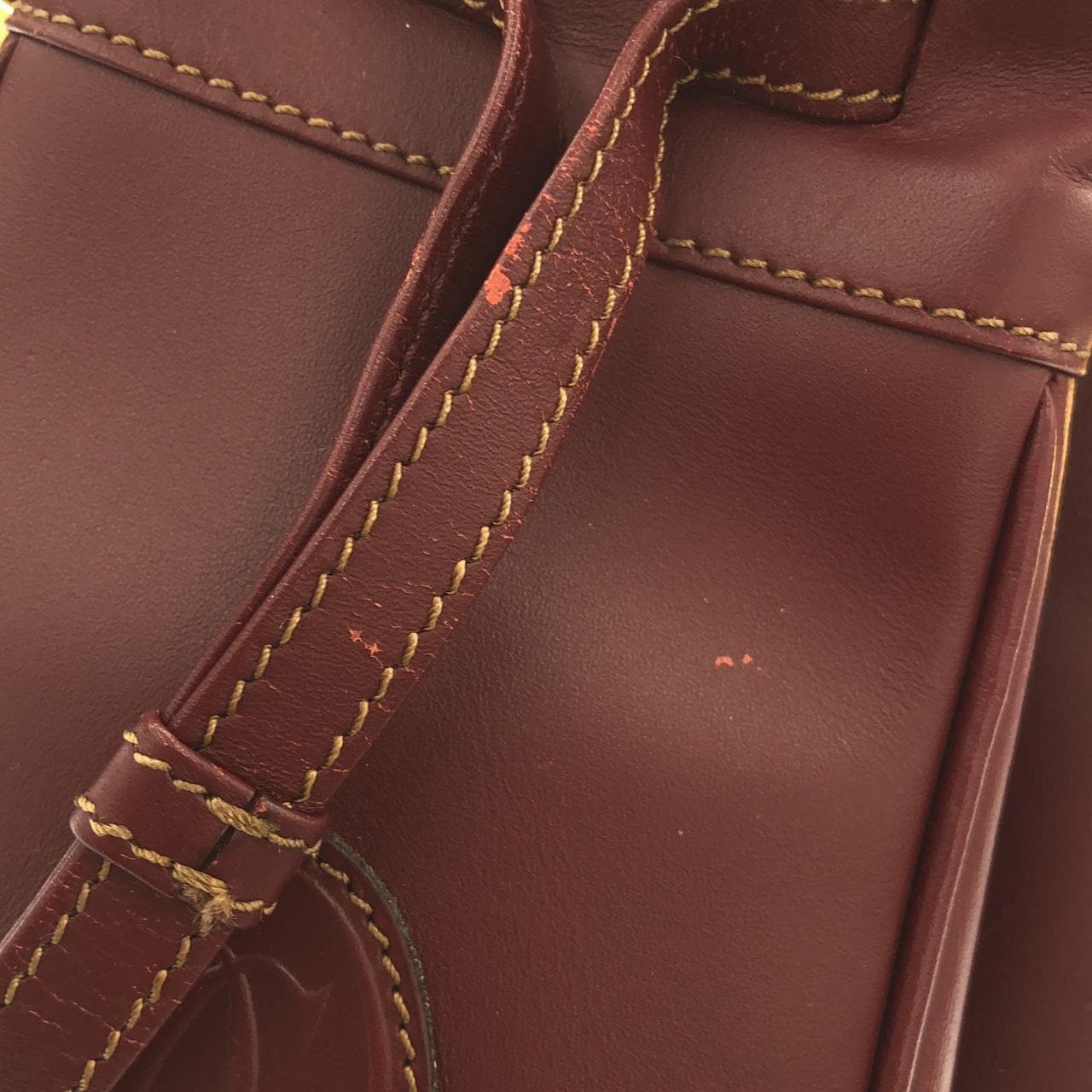 【ヴィンテージ】カルティエ MUST DE CARTIER ショルダーバッグ