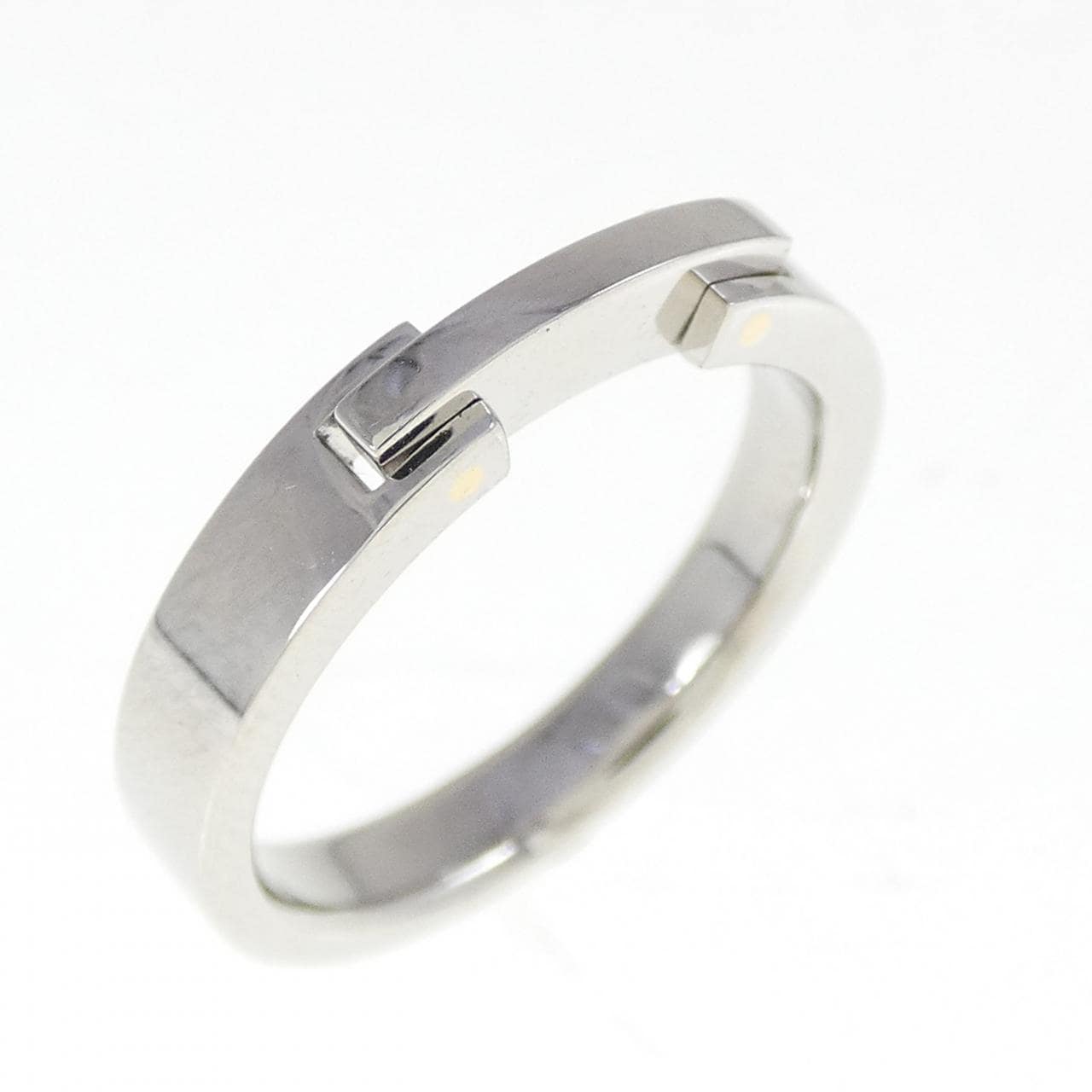 STAR JEWELRY PT950/K18WG 戒指