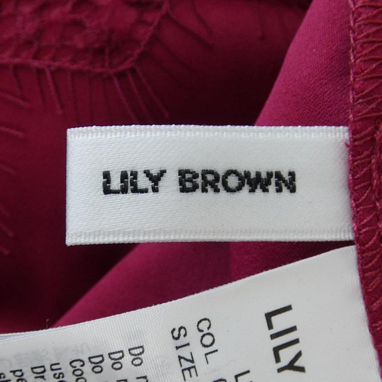 リリーブラウン Lily Brown ワンピース