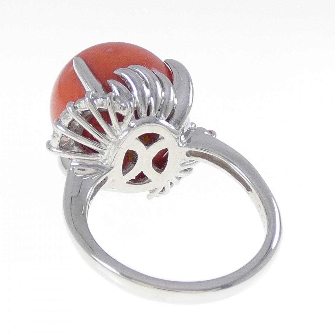 PT900 サンゴ リング 14.8mm