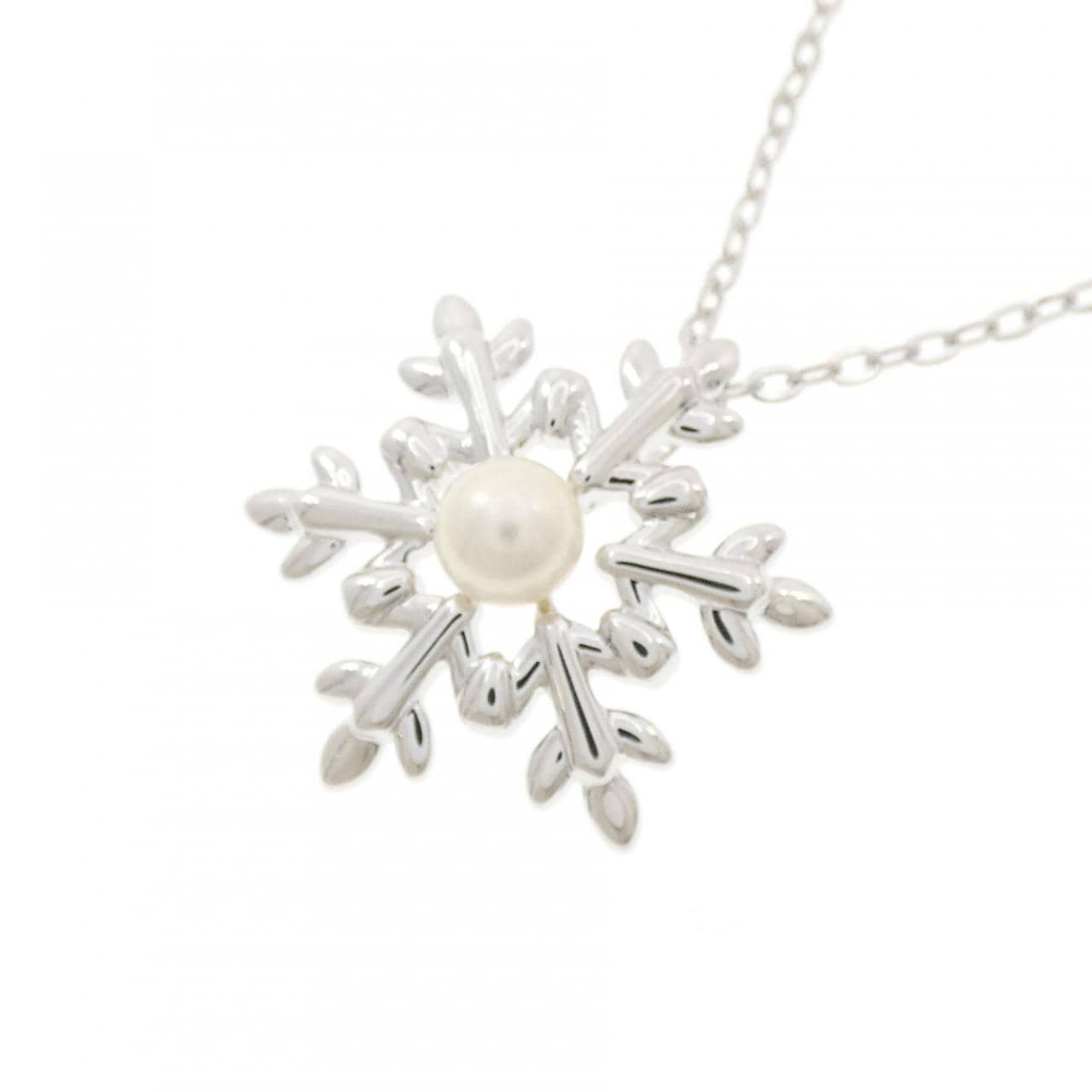 ミキモト スノーフレーク アコヤパール ネックレス 4.4mm