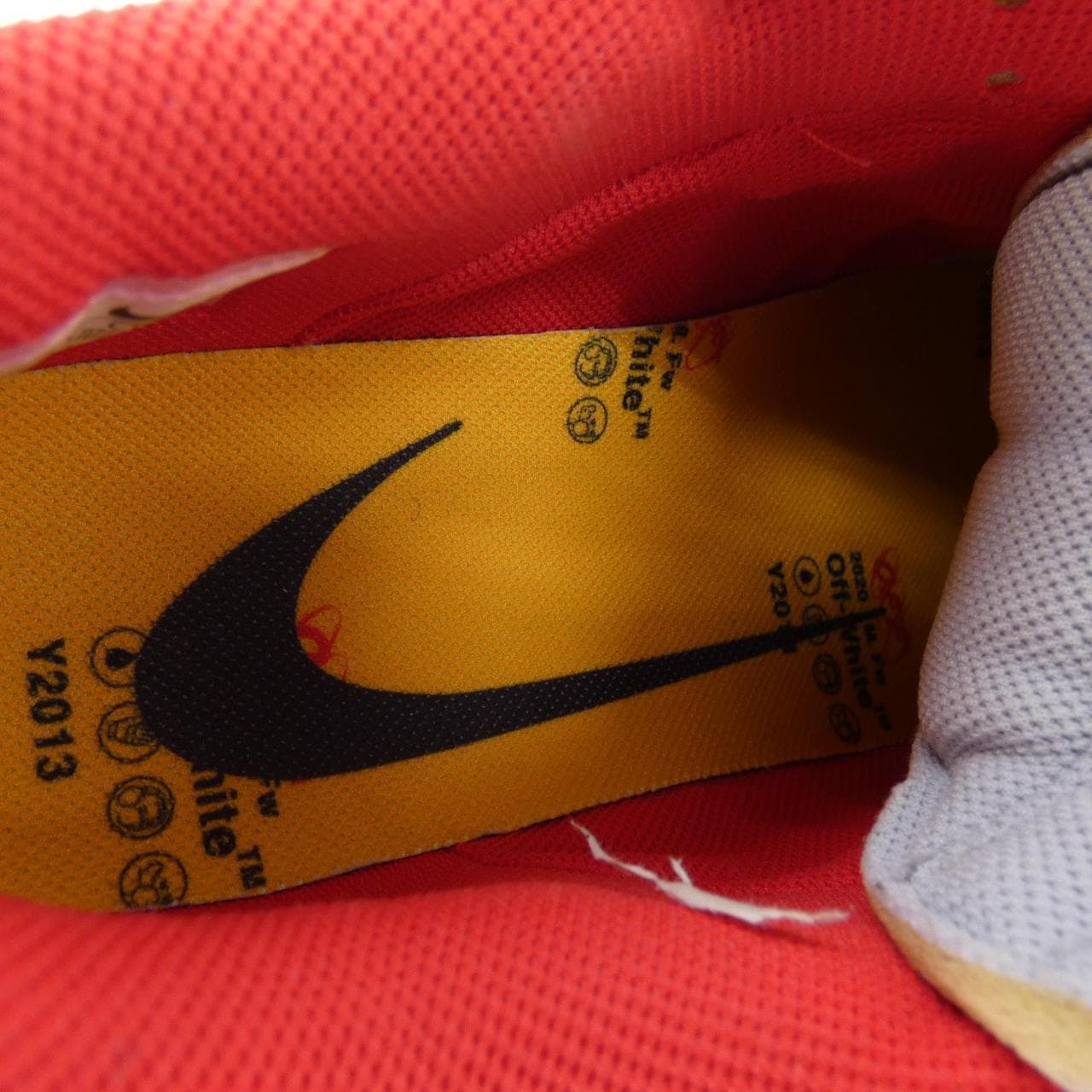 ナイキオフホワイト NIKE×OFF-WHITE CT0856-600 スニーカー