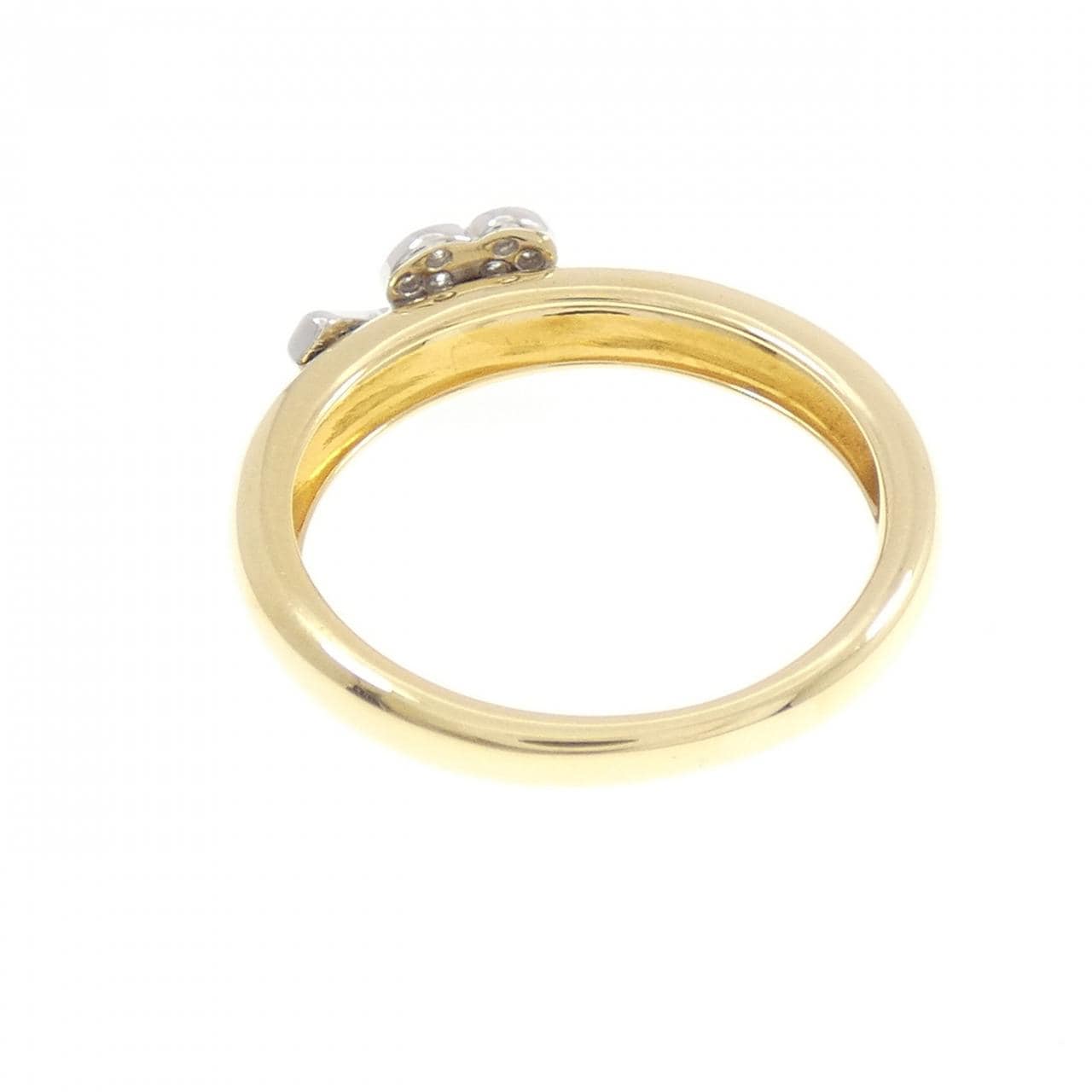 ポンテヴェキオ フラワー ダイヤモンド リング 0.07CT