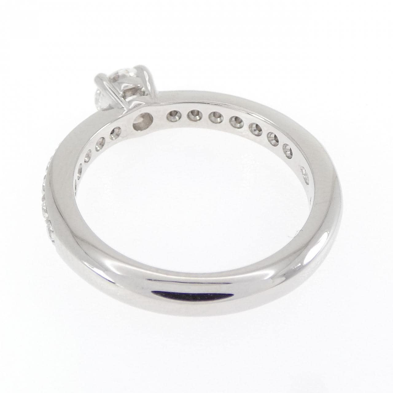 ブルガリ ダイヤモンド リング 0.32CT F VVS1 3EXT