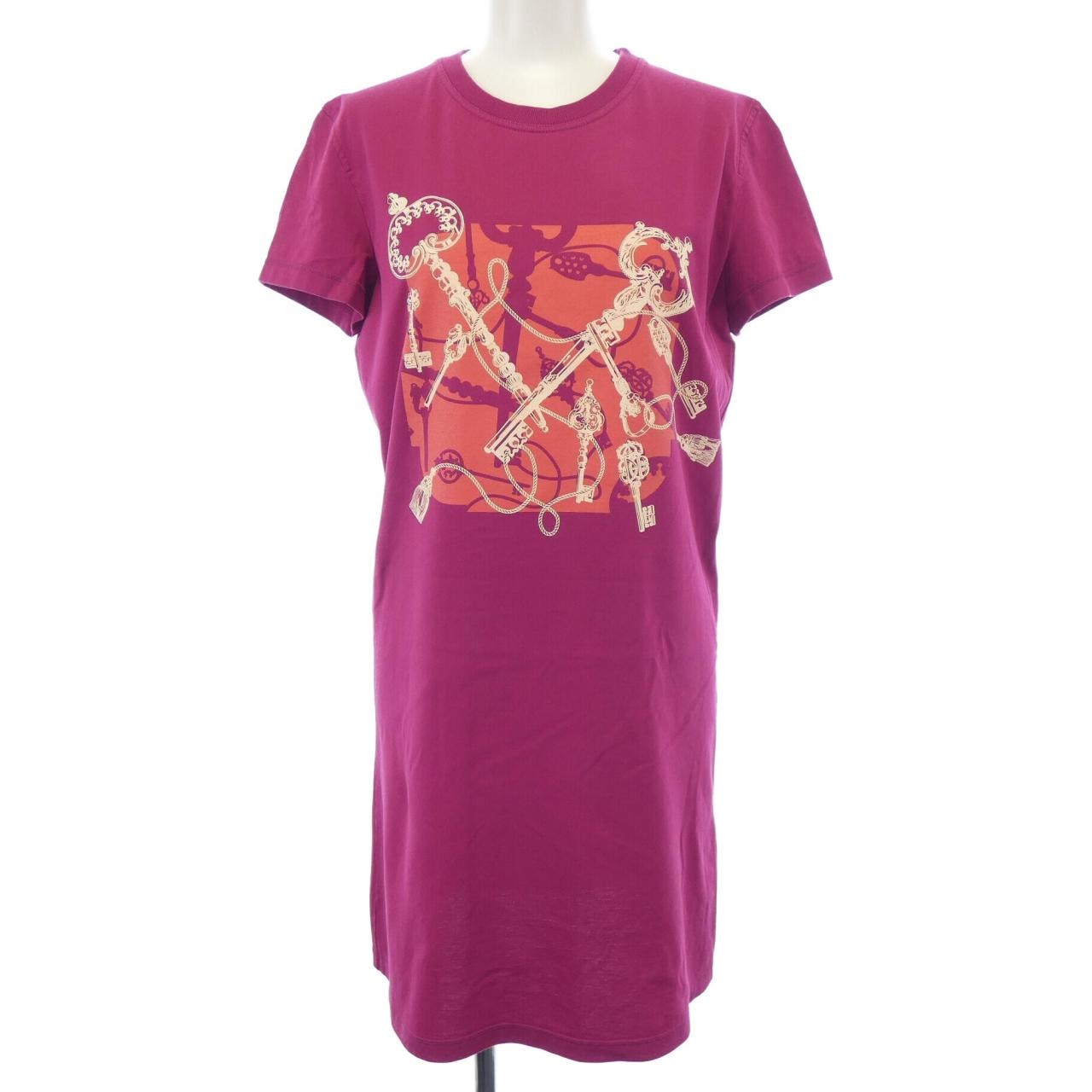 エルメス HERMES CARTOUCHE DRESS 5E4525DA ワンピース