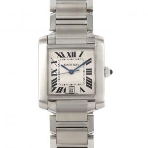 Cartier Tank Française LM W51002Q3 SS自动上弦