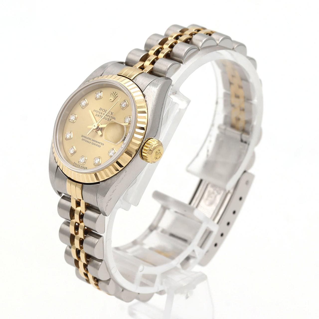 【ノーメンテナンス還元価格】ロレックス デイトジャスト 79173G SSxYG 自動巻 Y番