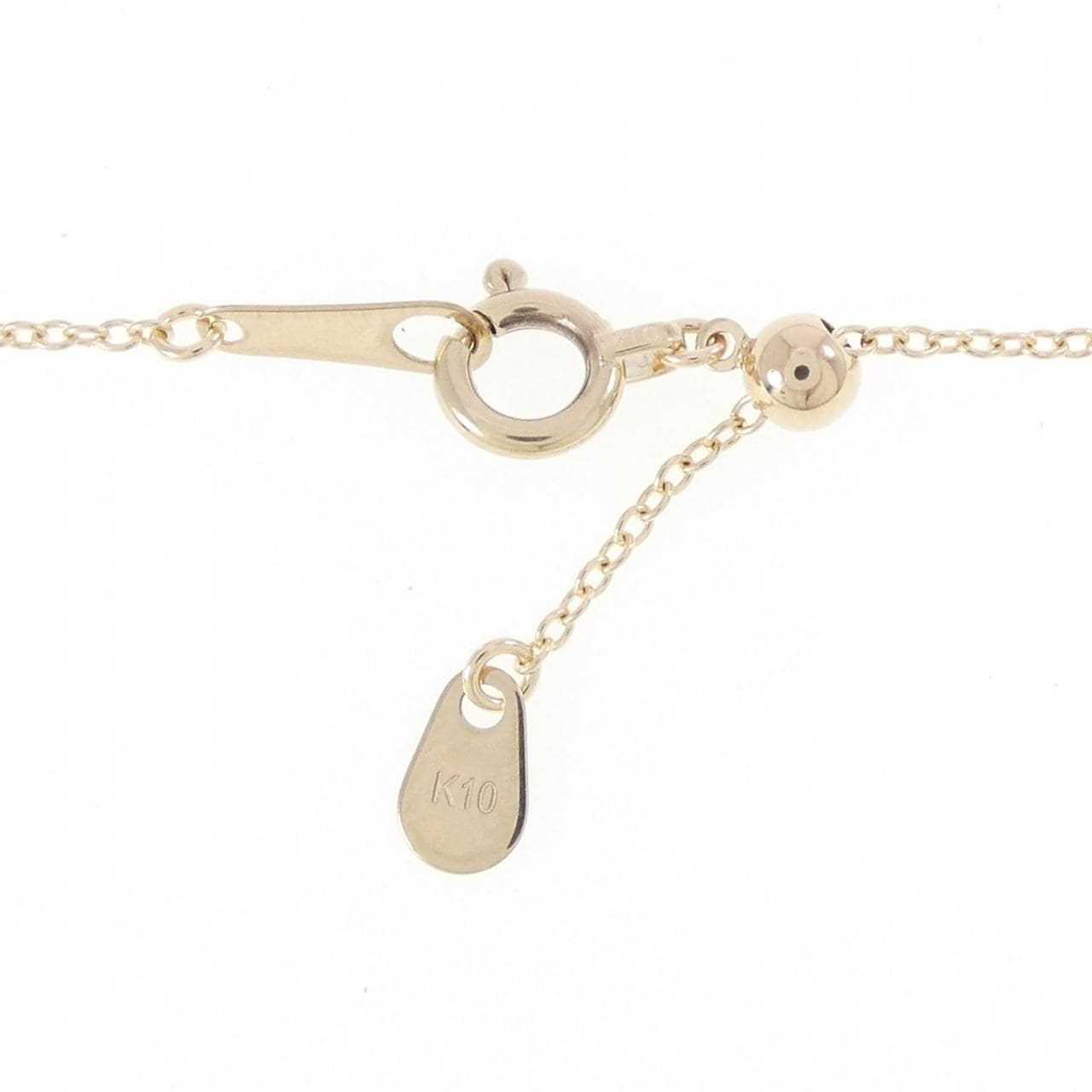 【リメイク】K10YG ダイヤモンド ネックレス 0.30CT