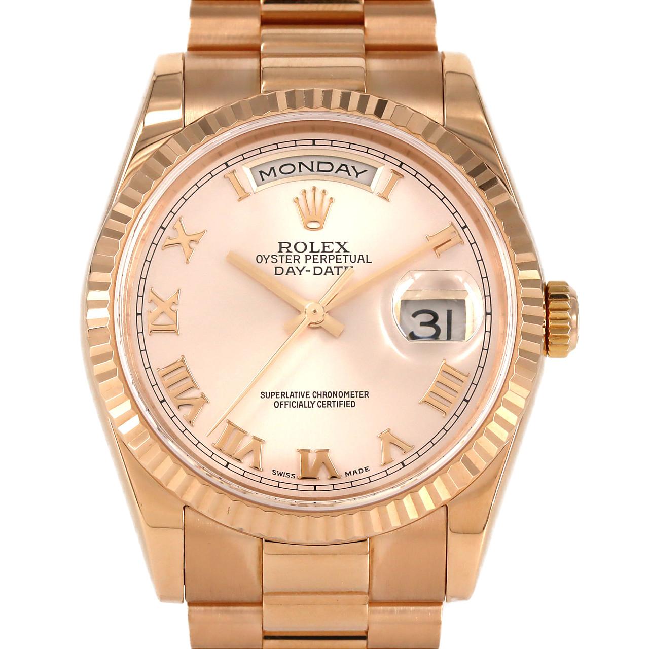 ROLEX Day-Date 118235 PG/RG自動上弦K-Serial