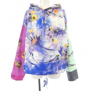 ルイヴィトン LOUIS VUITTON フラワーポプリンパッチワークフーディ HIS79WTXB パーカー