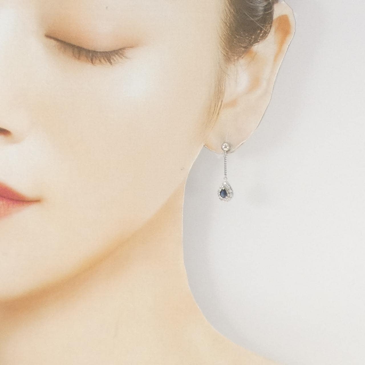 PT900 サファイヤ ピアス