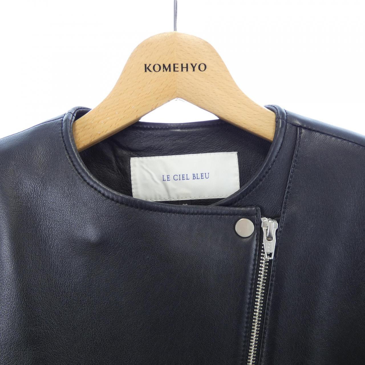 ルシェルブルー LE CIEL BLEU レザージャケット