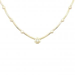 K18YG ダイヤモンド ネックレス 0.12CT