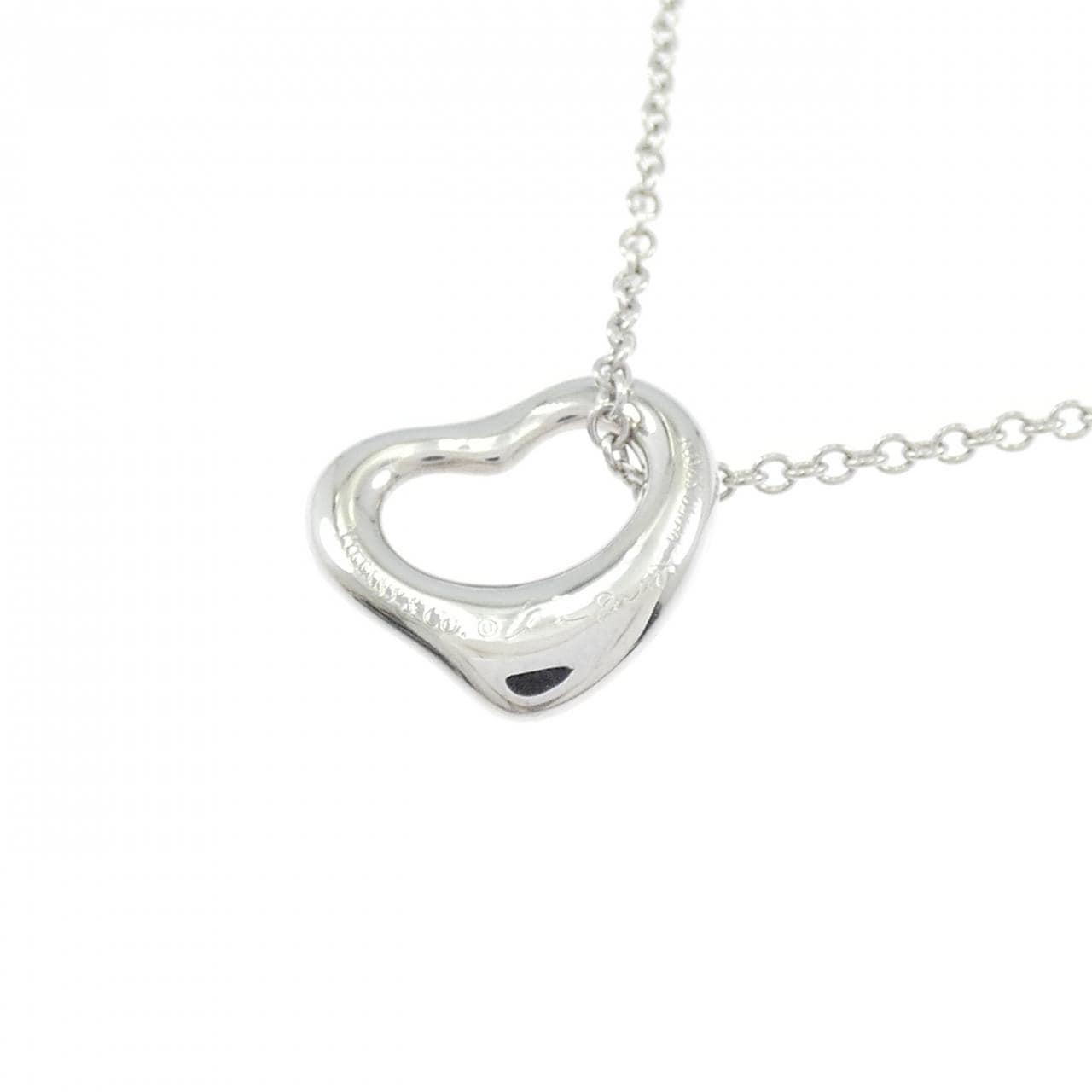 ティファニー オープンハート ミニ ネックレス