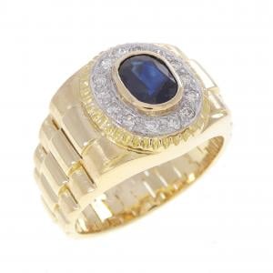 18KYG/18KWG サファイヤ リング