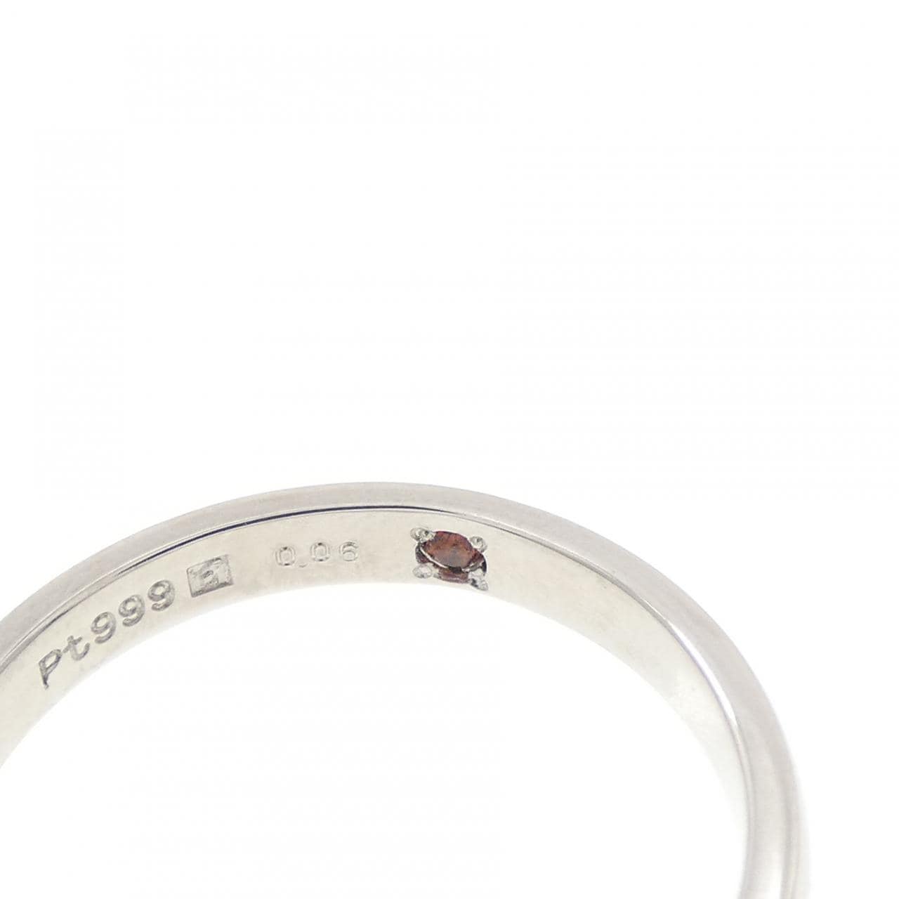 PT999 ダイヤモンド リング 0.06CT