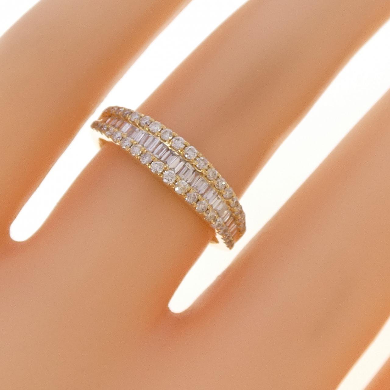 K18YG ダイヤモンド リング 0.50CT