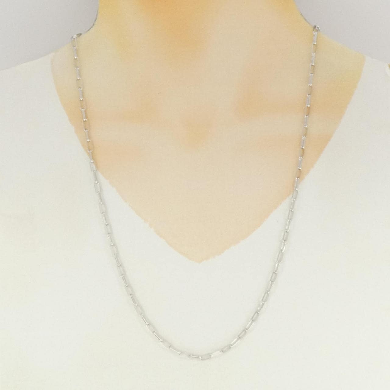 K18WG ネックレス