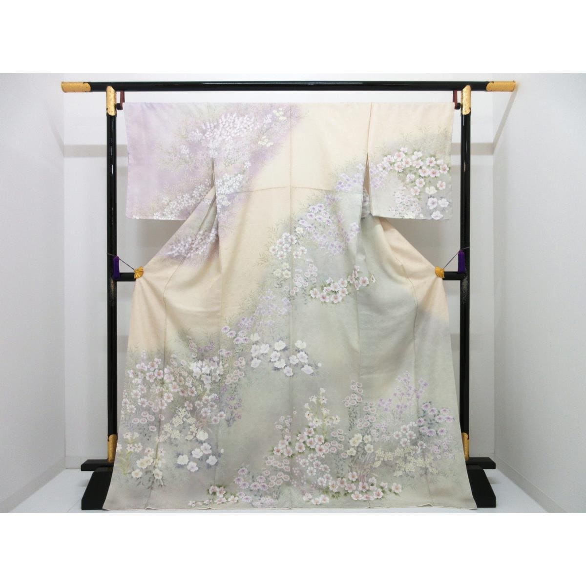 【未使用品】訪問着 友禅加工ボカシ染