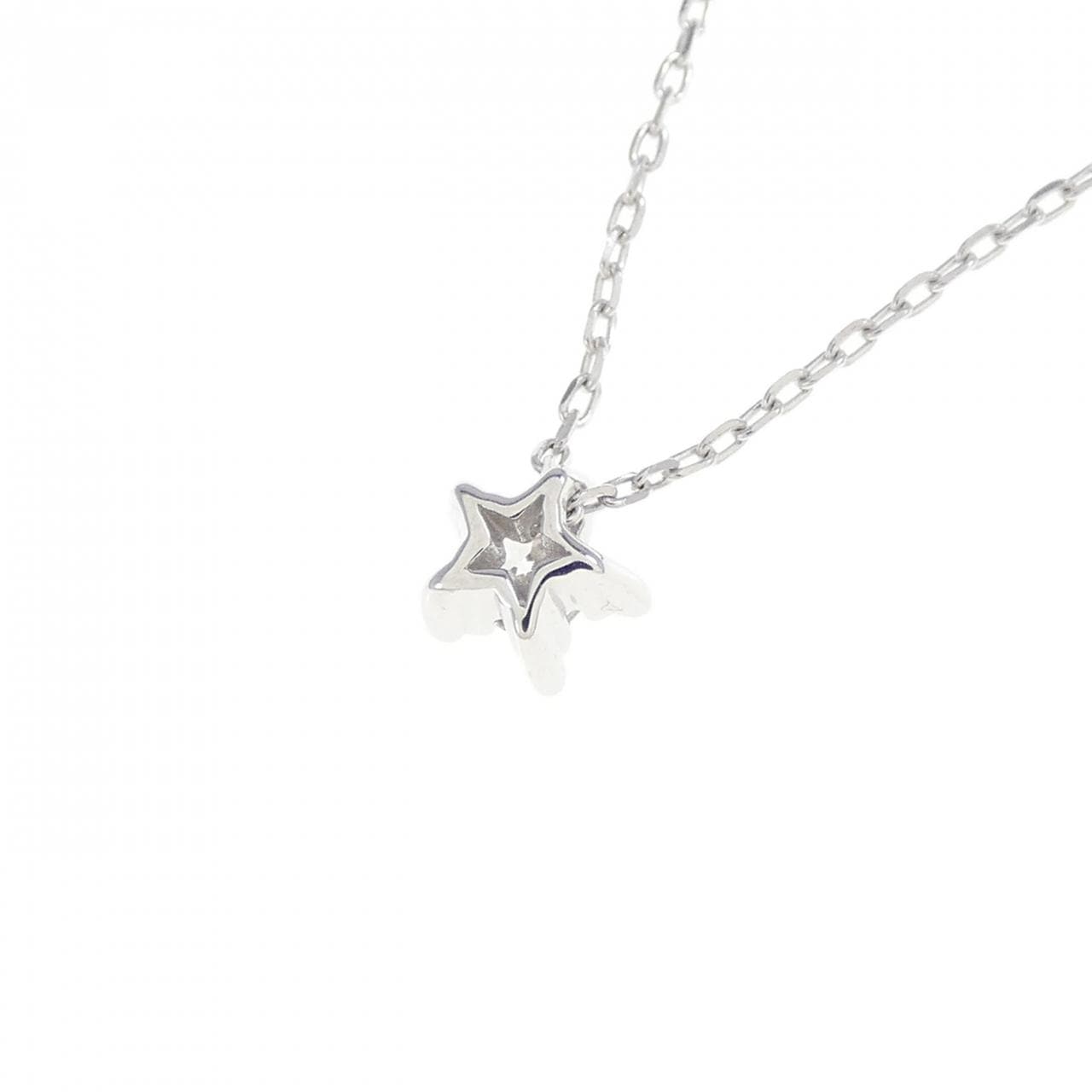 スタージュエリー ダイヤモンド ネックレス 0.04CT