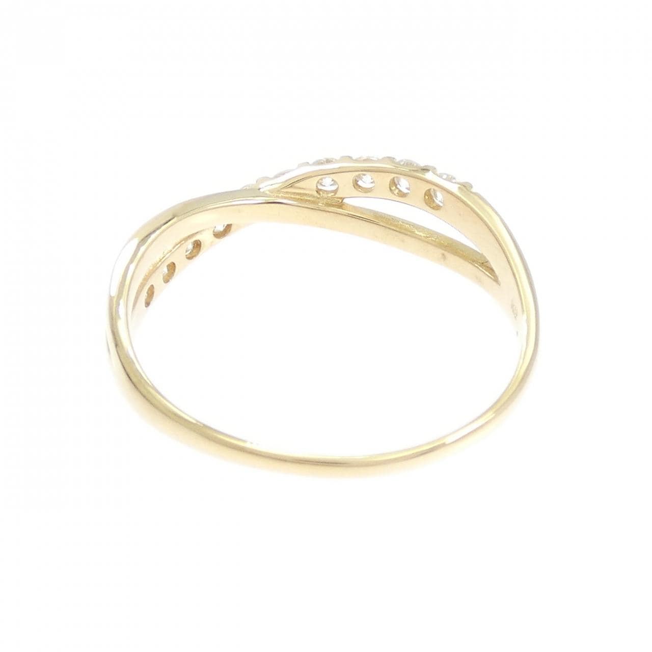 【リメイク】K18YG ダイヤモンド リング 0.30CT