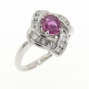 PT900 ルビー リング 0.48CT