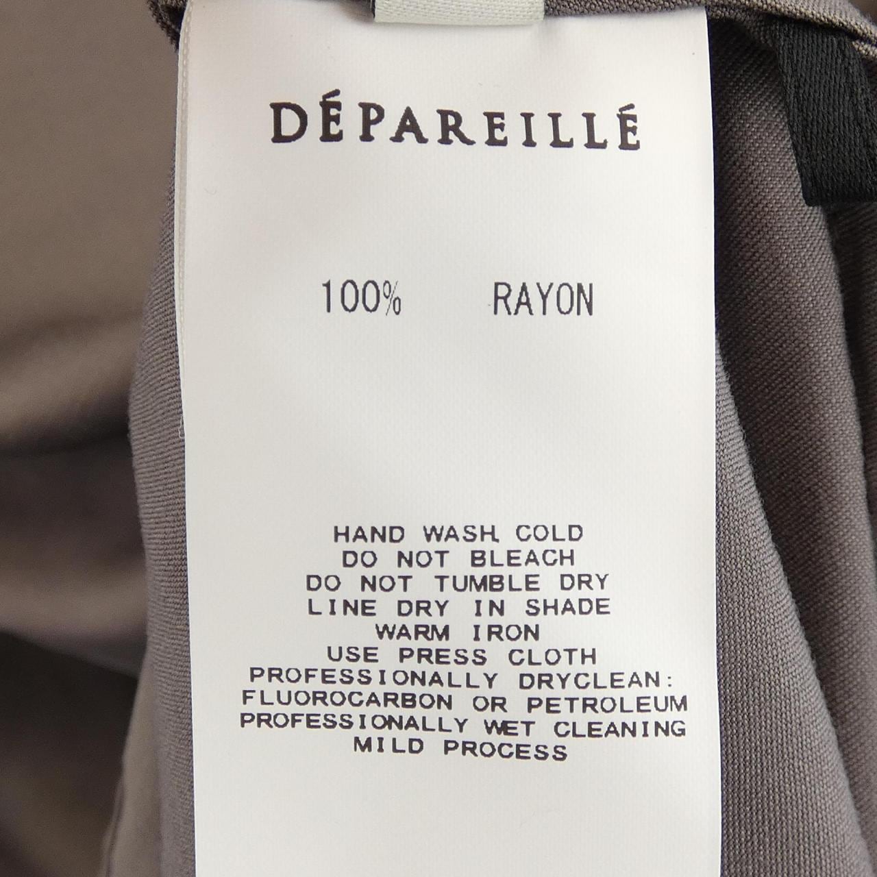 デパリエ DEPAREILLE シャツ