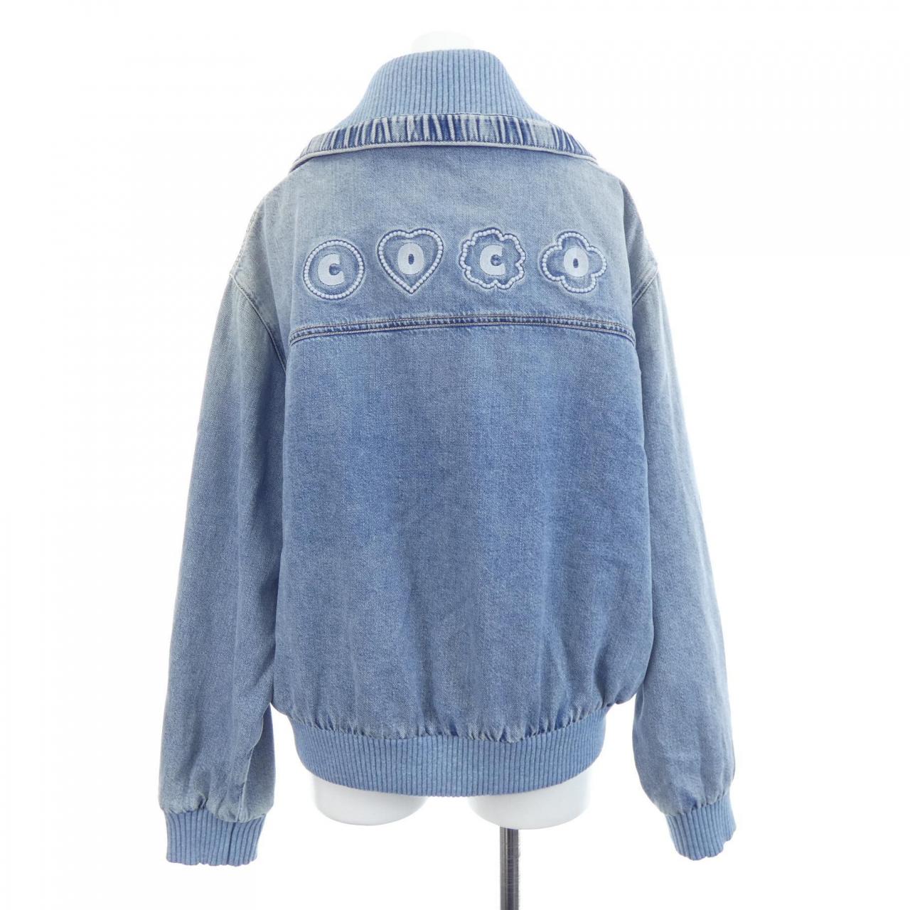 シャネル CHANEL LOOK4 ココビーチ P78559V71192 25M デニムジャケット
