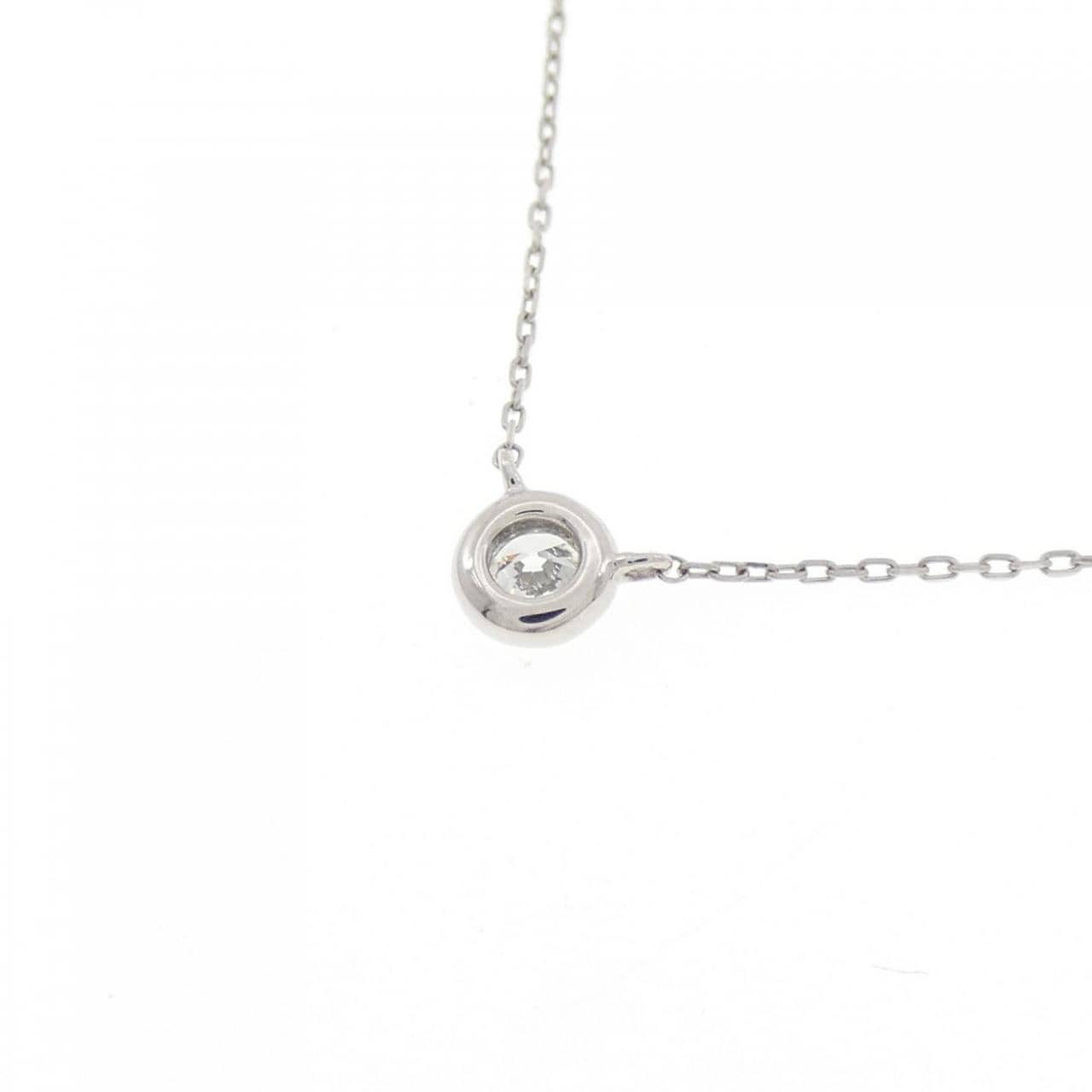 4°C鑽石項鍊，0.121克拉