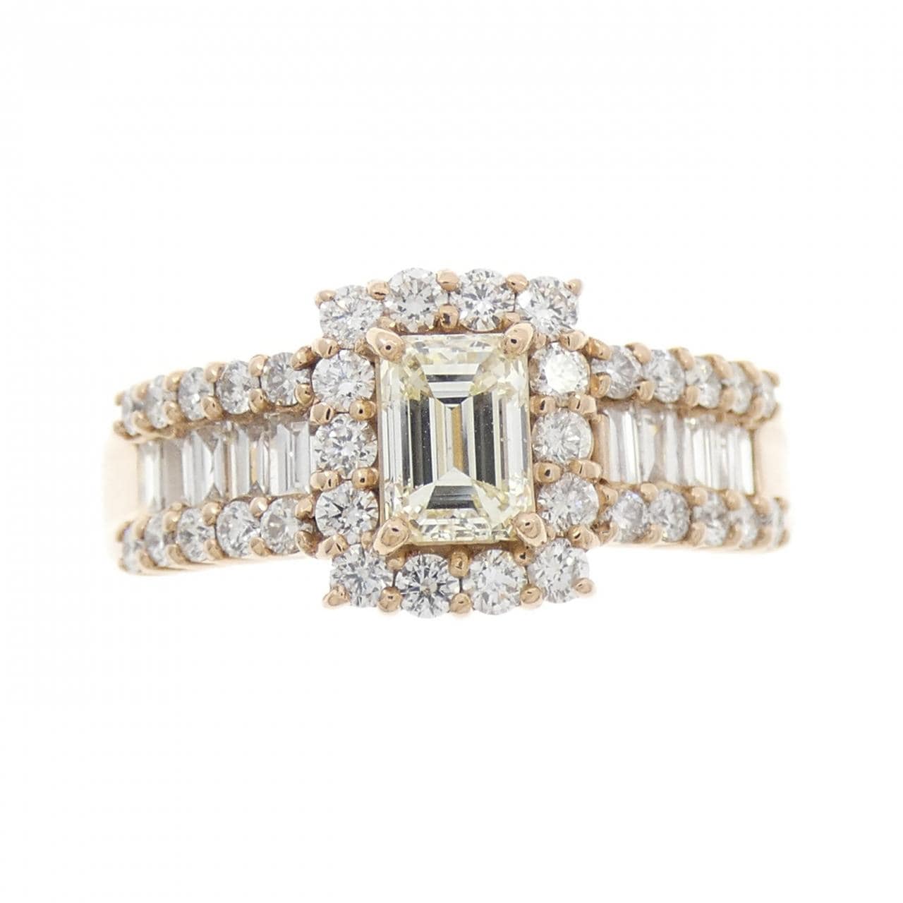 K18PG ダイヤモンド リング 0.510CT