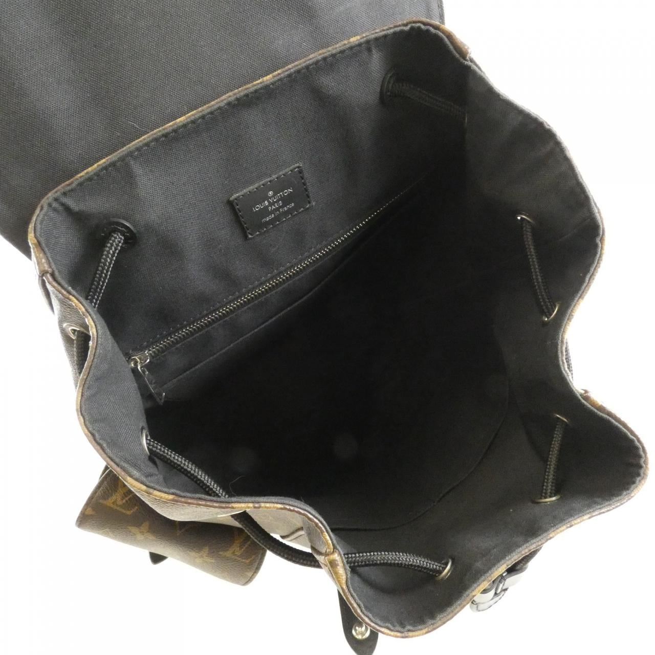 ルイヴィトン モノグラム マカサー クリストファー MM M43735 リュックサック