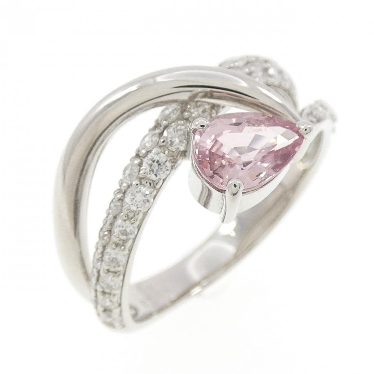 PT950 サファイヤ リング 0.81CT