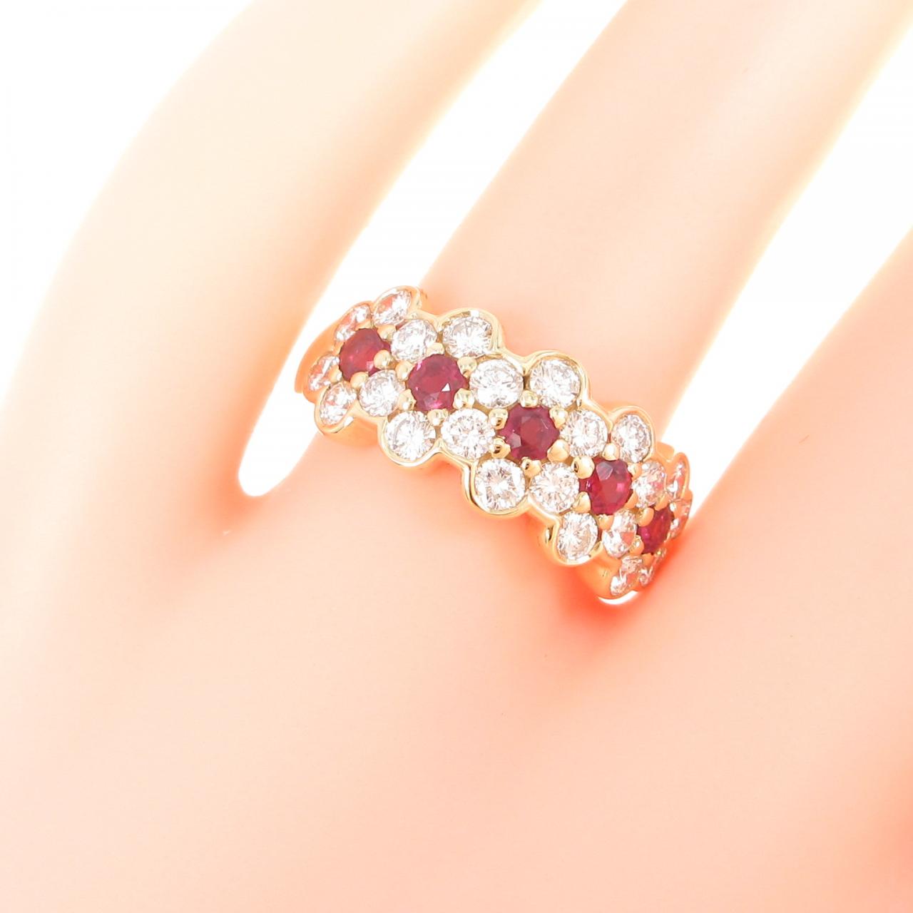 K18YG ルビー リング 0.60CT | www.jarussi.com.br