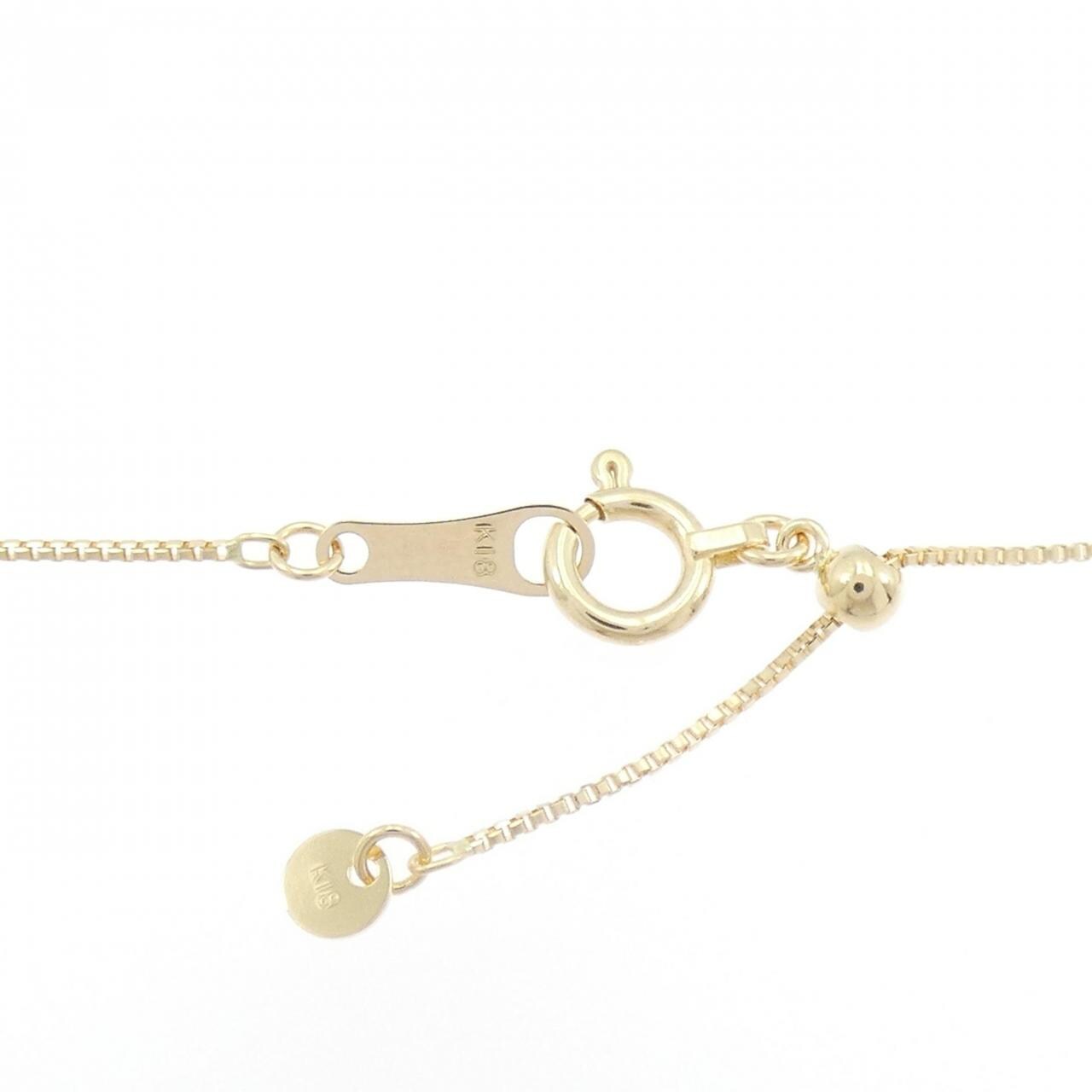 【新品】K18YG ダイヤモンド ネックレス 0.50CT