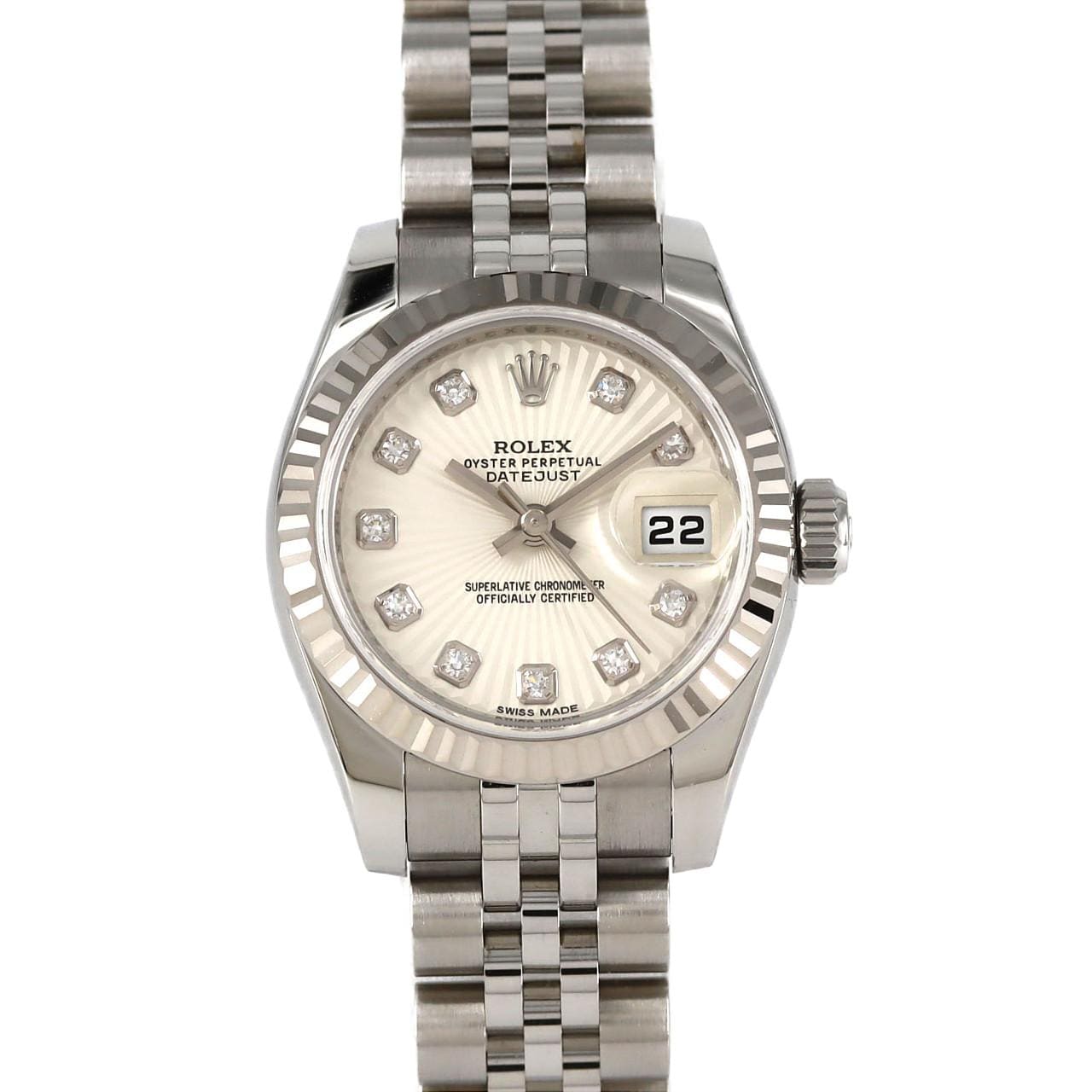 ロレックス デイトジャスト 179174G SSxWG 自動巻 ランダム番