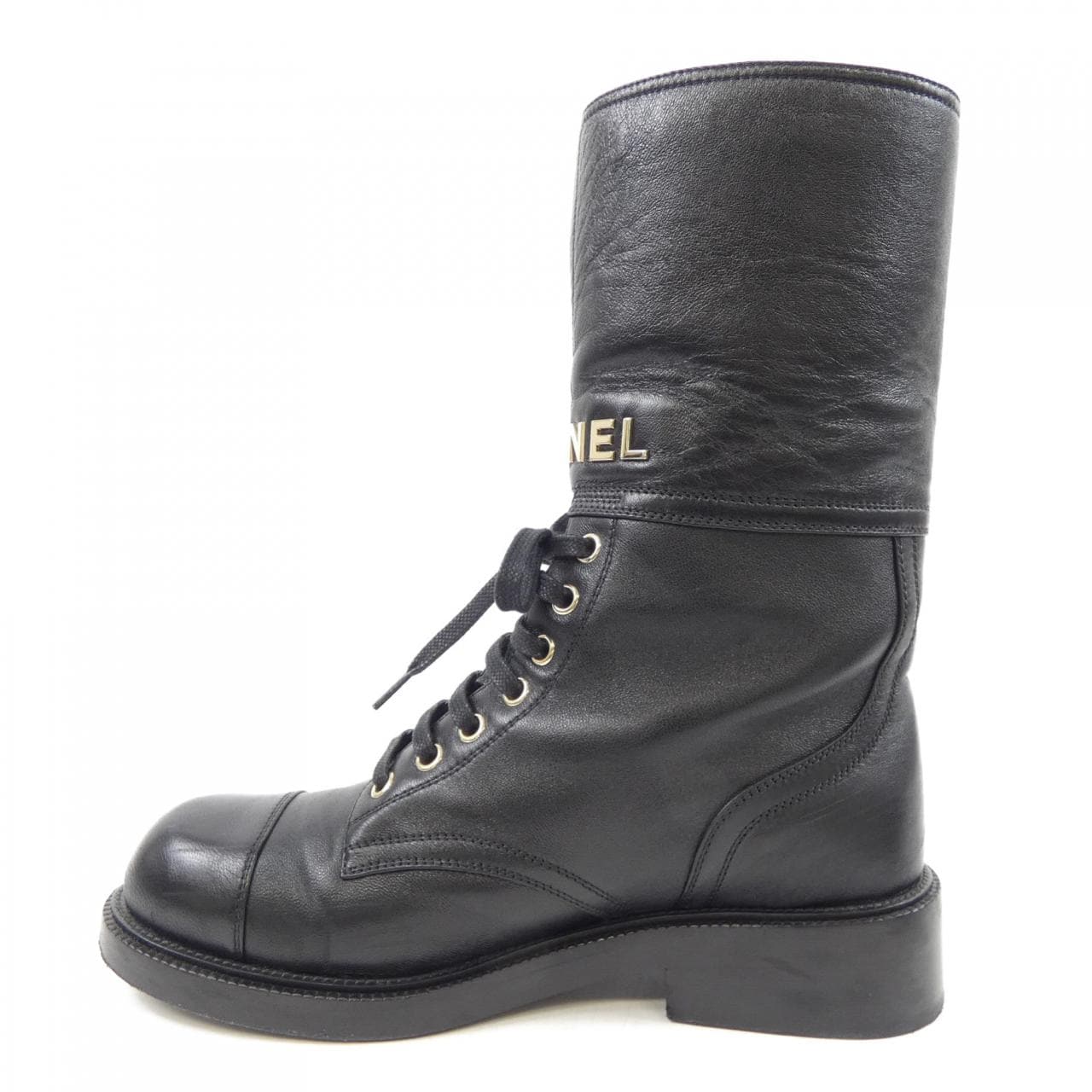 シャネル CHANEL レースアップ LACEUP G37808Y56044 ブーツ