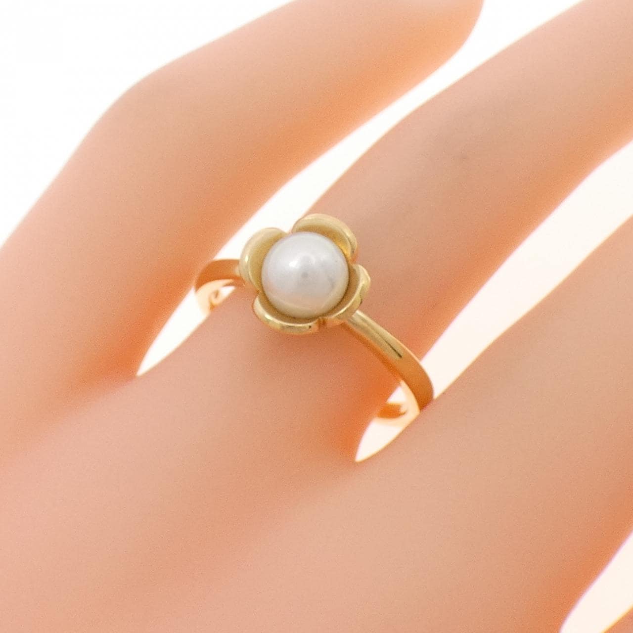 4゜C アコヤパール リング 5.4mm