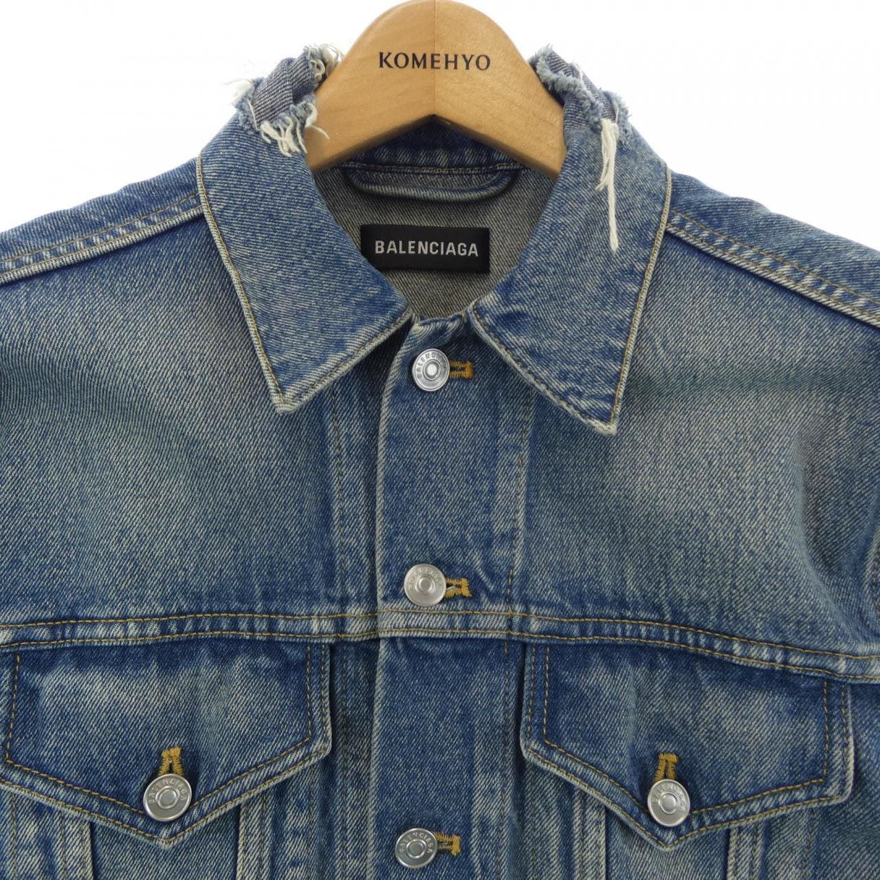 バレンシアガ BALENCIAGA 534552 TSB06 デニムジャケット