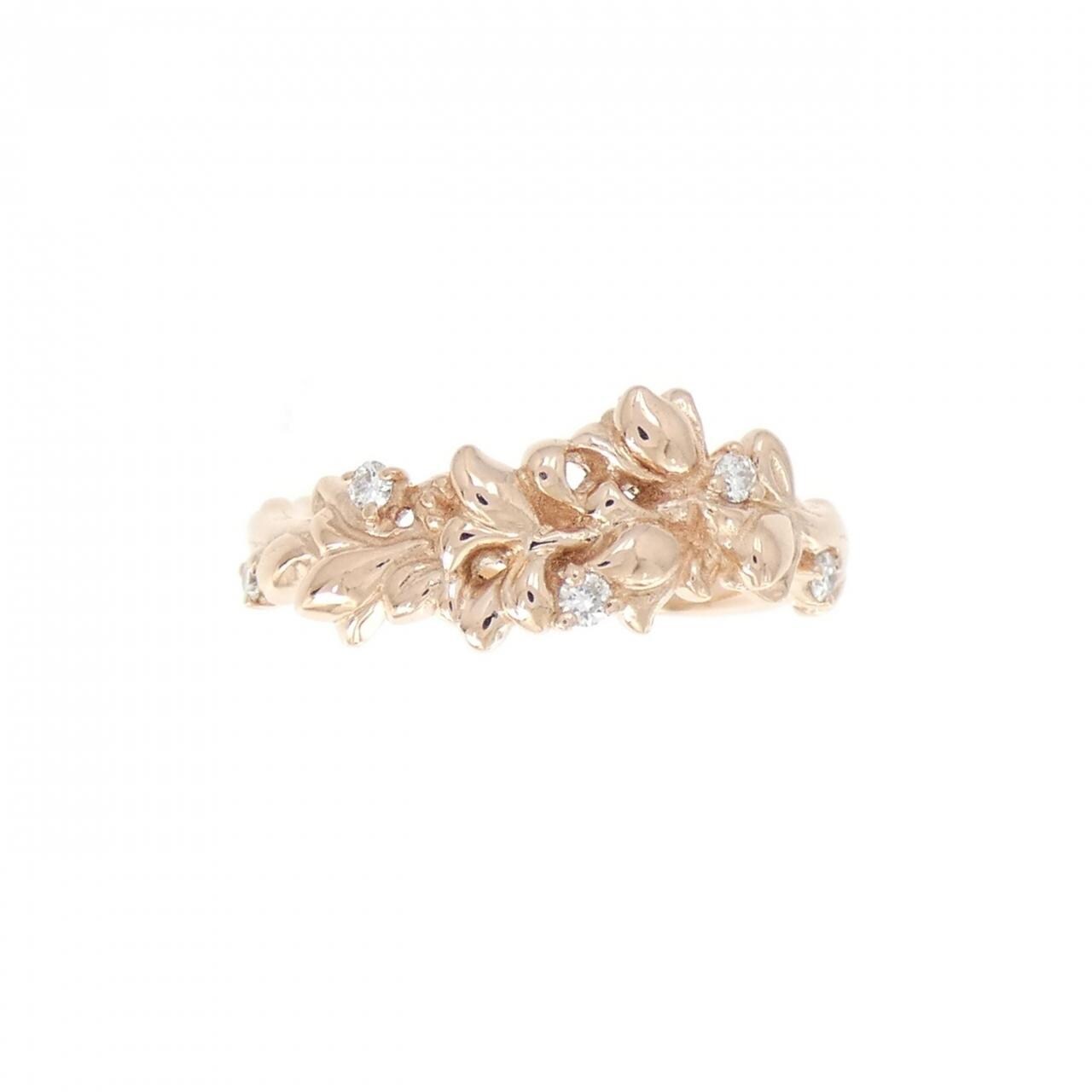 K14PG ダイヤモンド リング 0.07CT