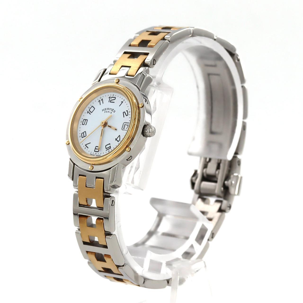 エルメス クリッパー コンビ CL4.220 SSxGP クォーツ