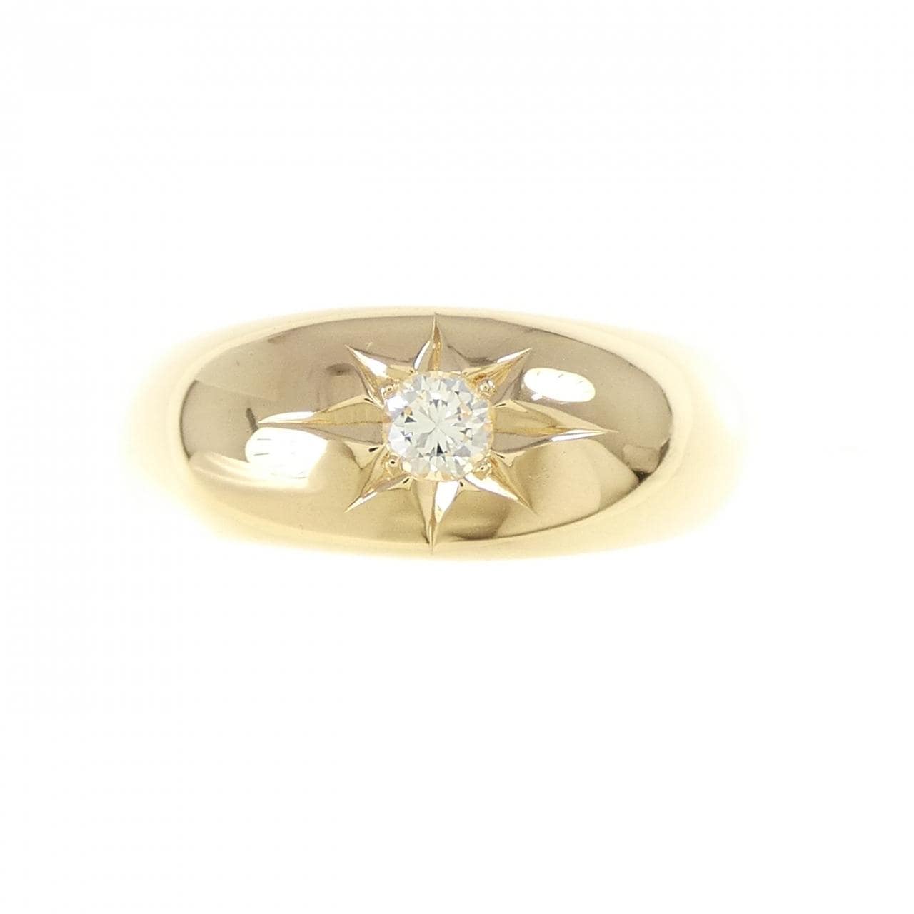 K18YG ダイヤモンド リング 0.17CT