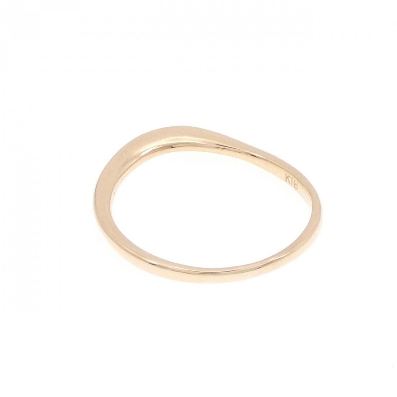 K18PG ダイヤモンド リング 0.007CT