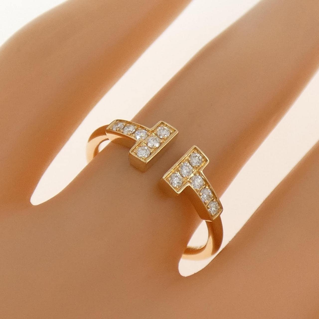 ティファニー Tワイヤー リング