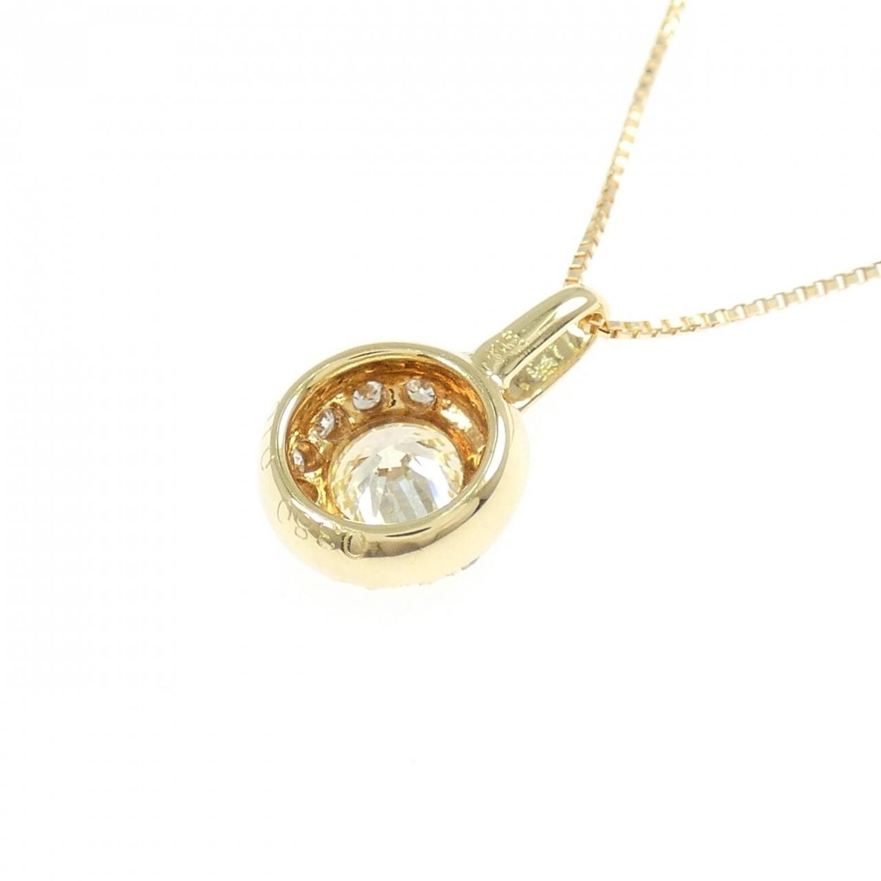 K18YG ダイヤモンド ネックレス 0.380CT