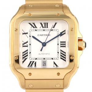 カルティエ サントスドゥカルティエLM YG WGSA0029 YG 自動巻
