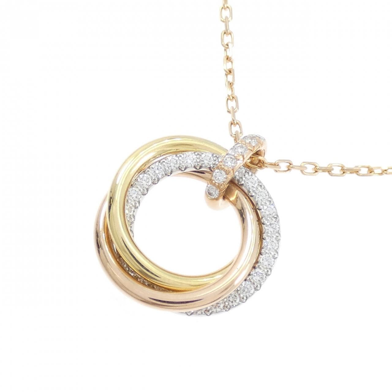 カルティエ トリニティ ネックレス