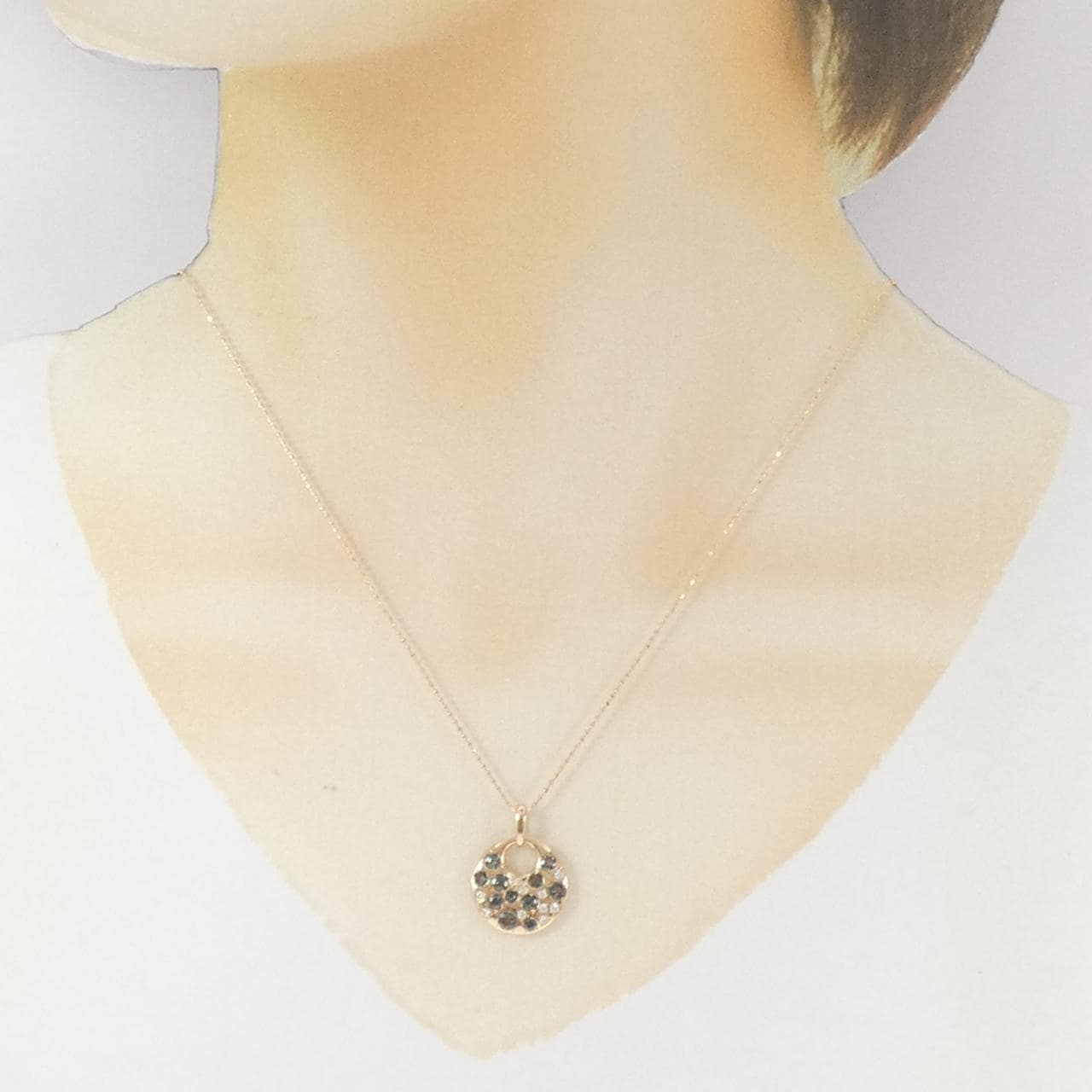 K18PG アレキサンドライト ネックレス 0.87CT