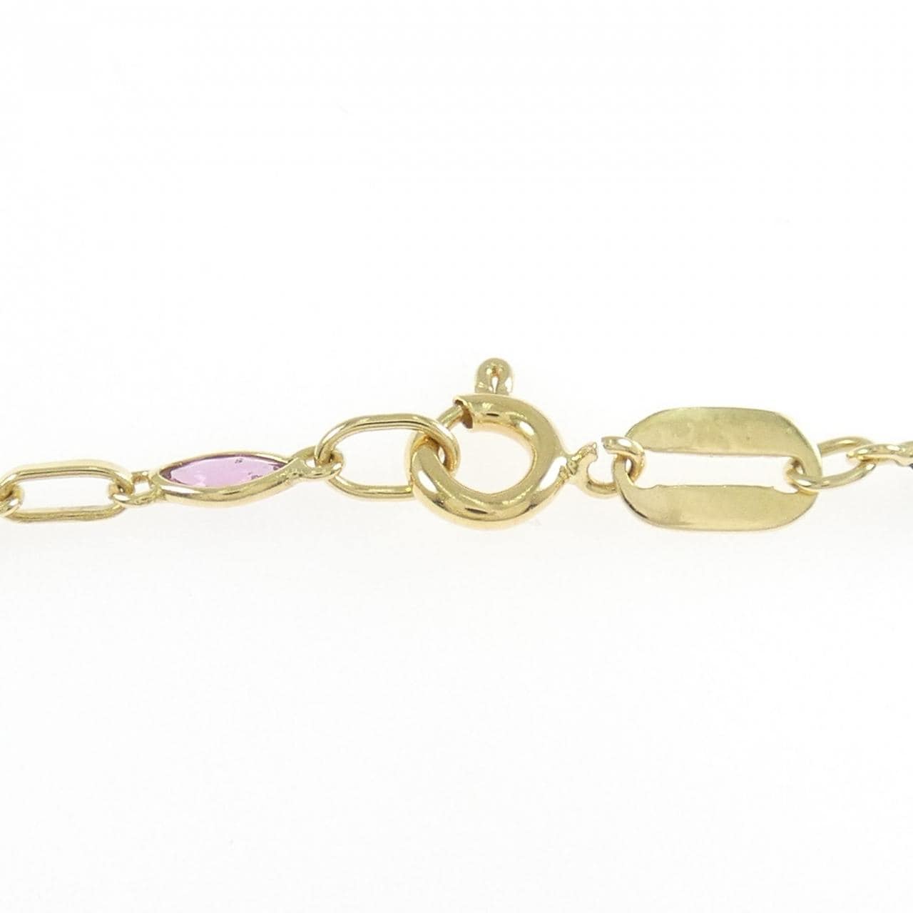 750YG ルビー ネックレス